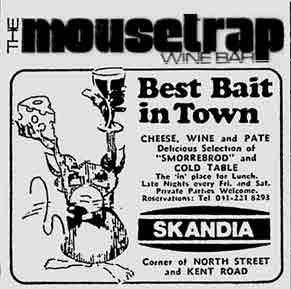 Mousetrap advert 1976